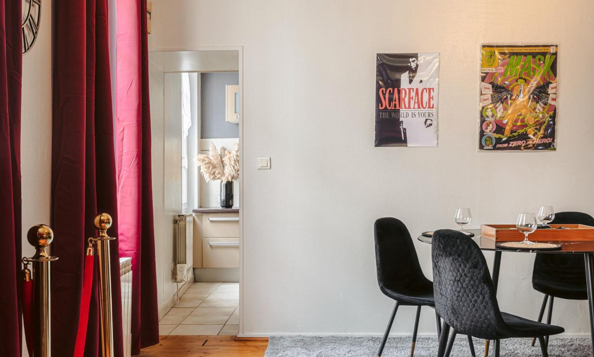 Olympia - Terrasse, Parking Gratuit, Theme Cinema, Coeur De Ville, Rez De Chaussee, Fibre Tv 4K Saintes Exterior photo
